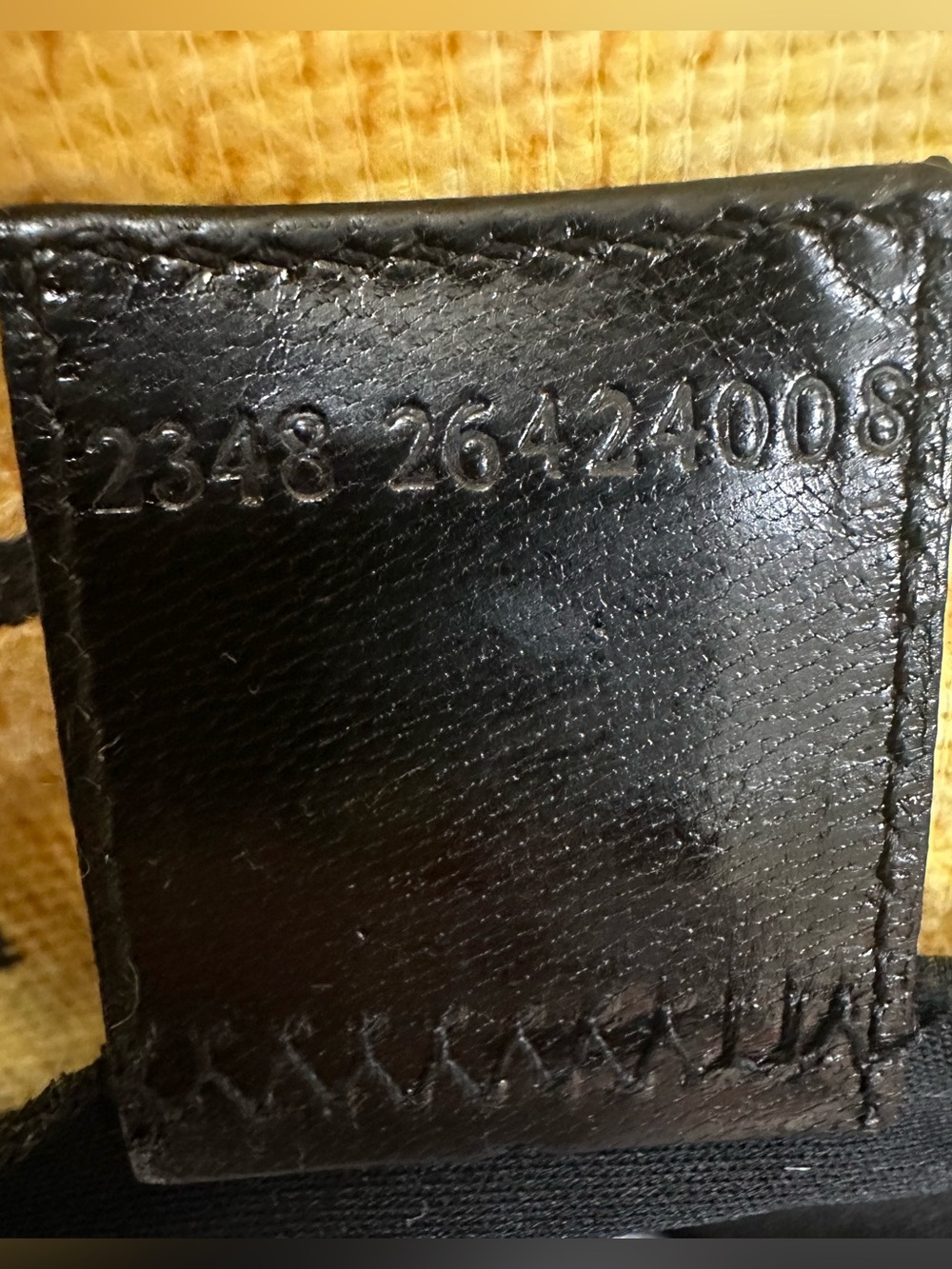 Vintage authentic Fendi Black Shoulder Baguette with Silver FF Buckle - Picture 11 of 11